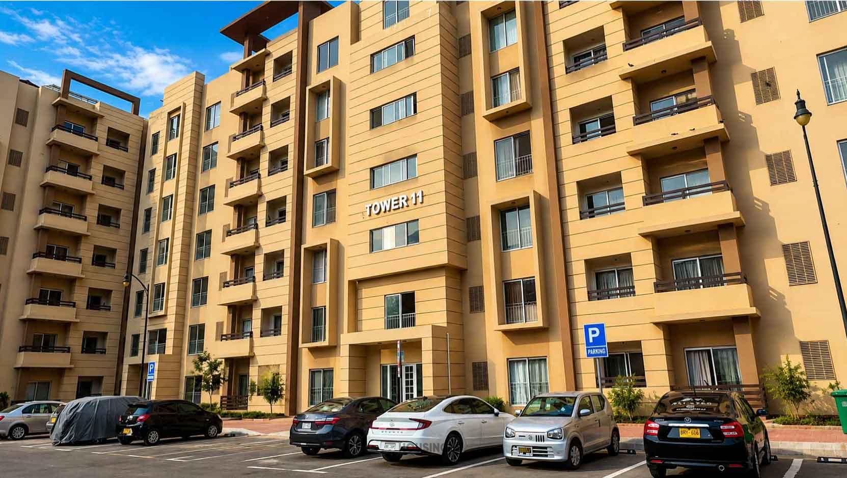 Bahria Apartments - 2 Bed - 950 Sqft Sqy for Sale in Bahria Town Karachi