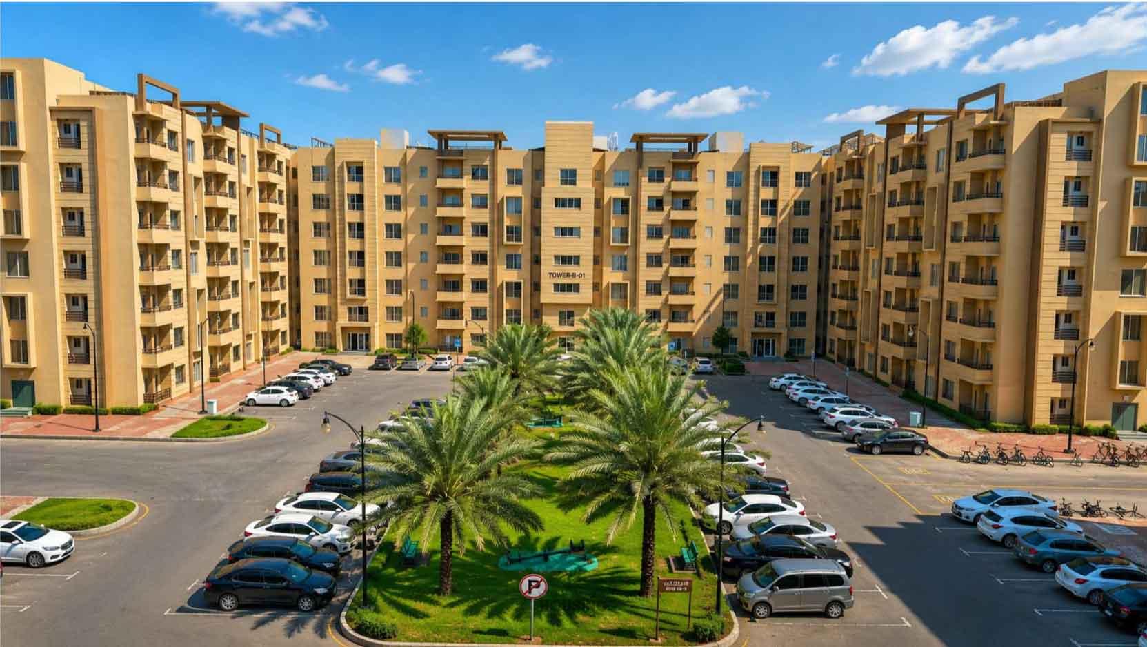 Bahria Apartments - 2 Bed - 950 Sqft Sqy for Sale in Bahria Town Karachi