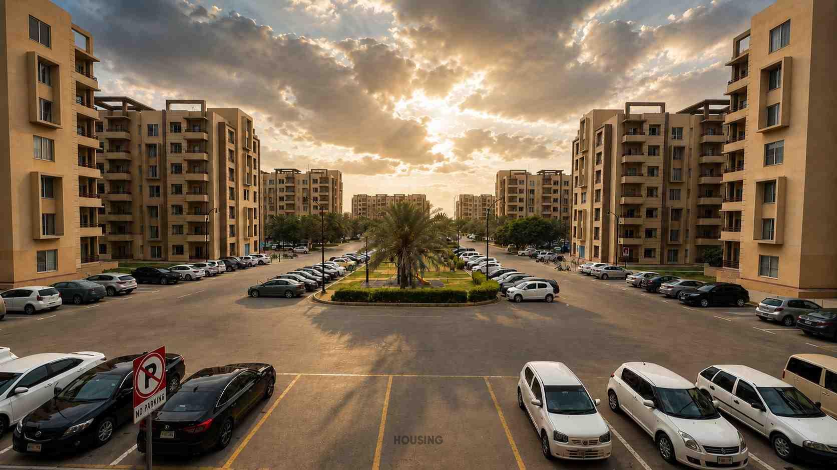 Bahria Apartments - 950 Sqft Sqy for Sale in Bahria Town Karachi