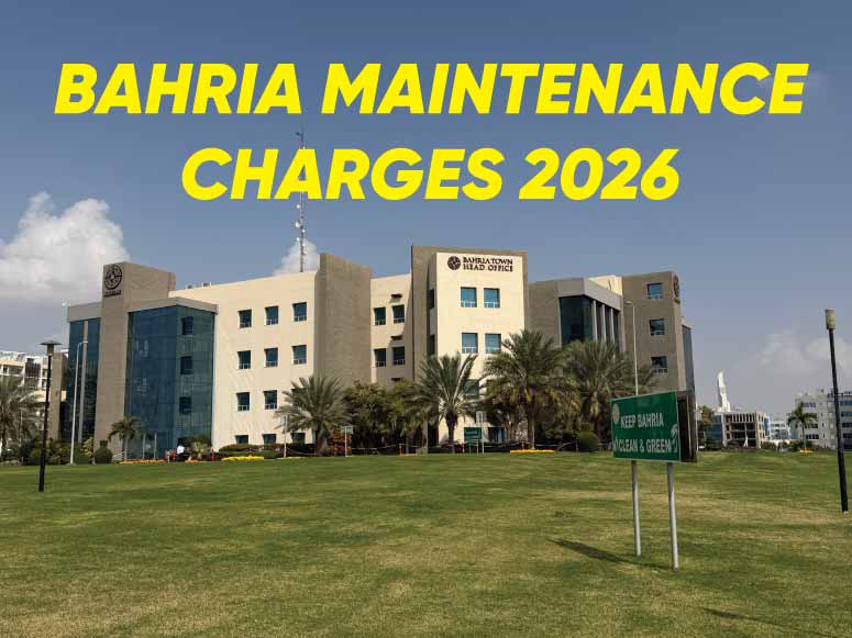 BAHRIA MAINTENANCE CHARGES 2026