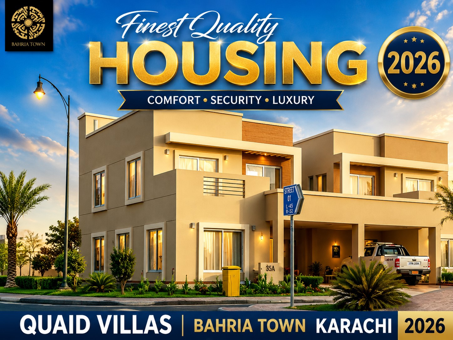 Quaid Villas Bahria Town Karachi