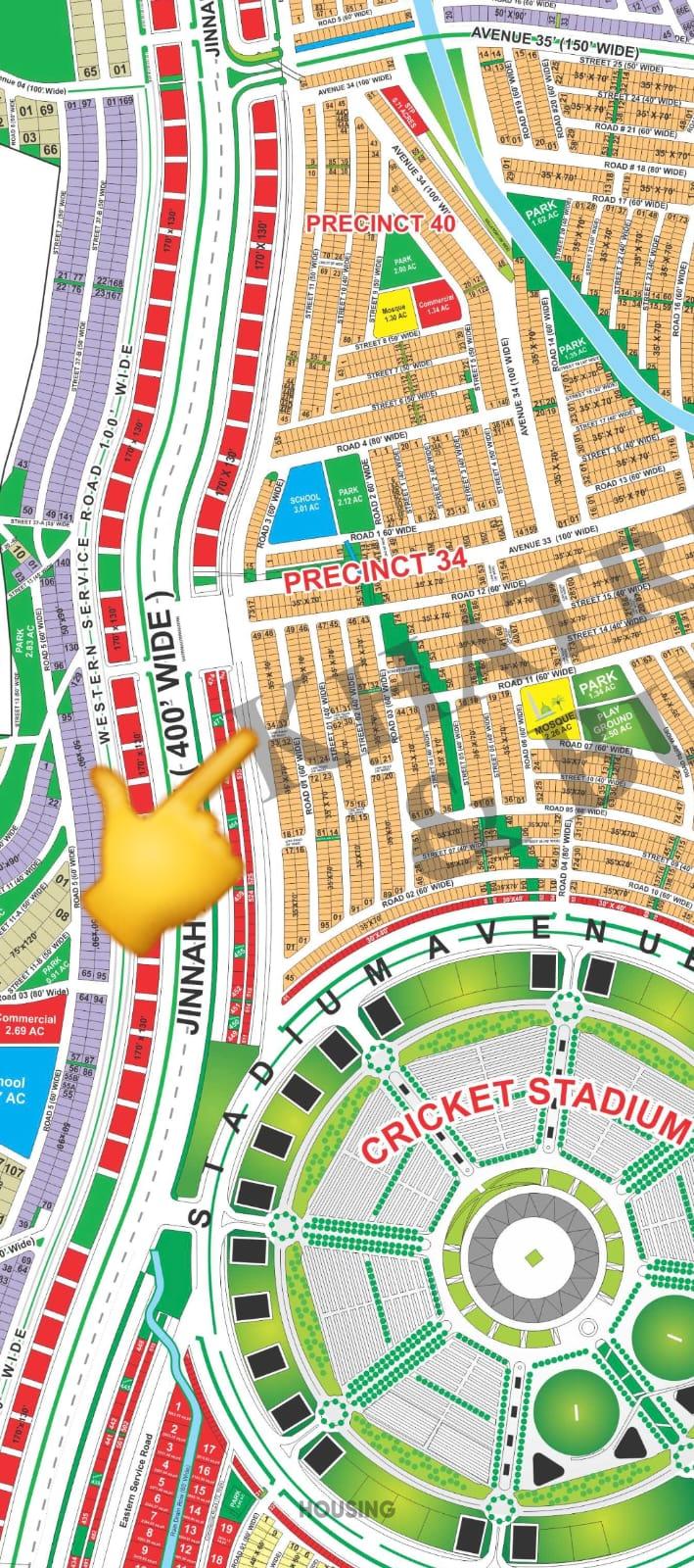 Precinct 34 - 272 Sqy for Sale in Bahria Town Karachi