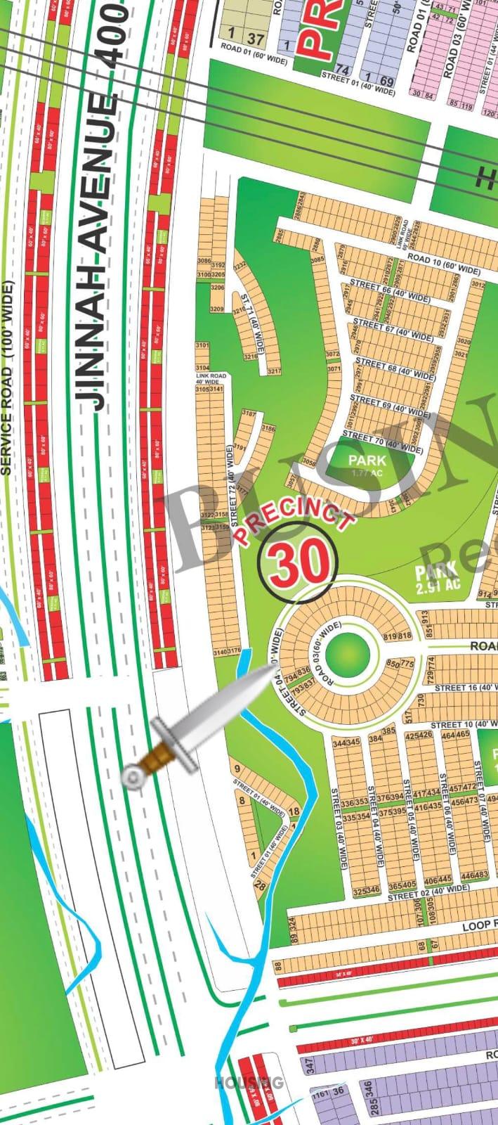 Precinct 30 - 272 Sqy for Sale in Bahria Town Karachi