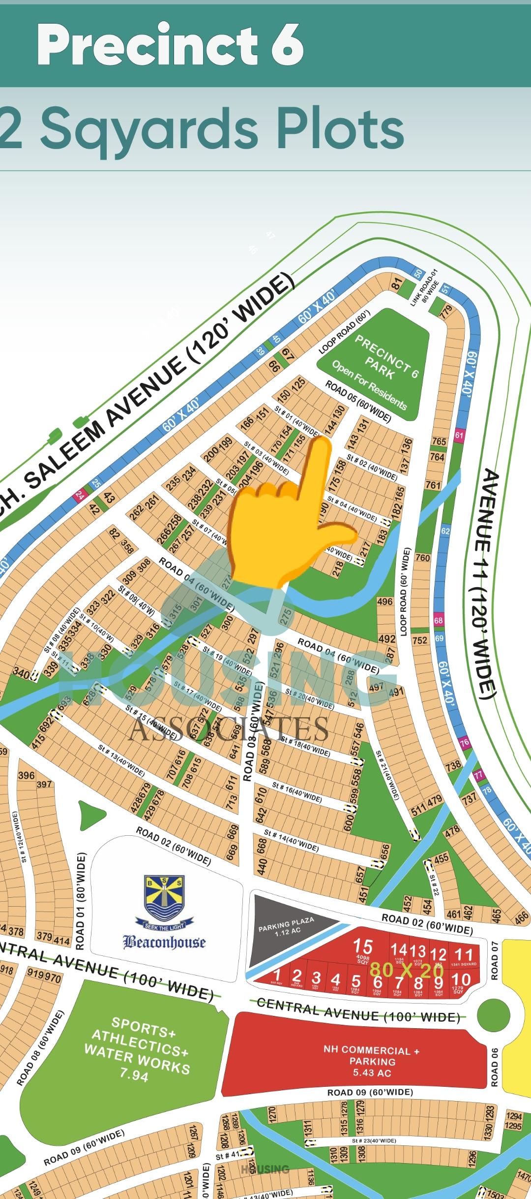 Precinct 6 - 312 Sqy for Sale in Bahria Town Karachi