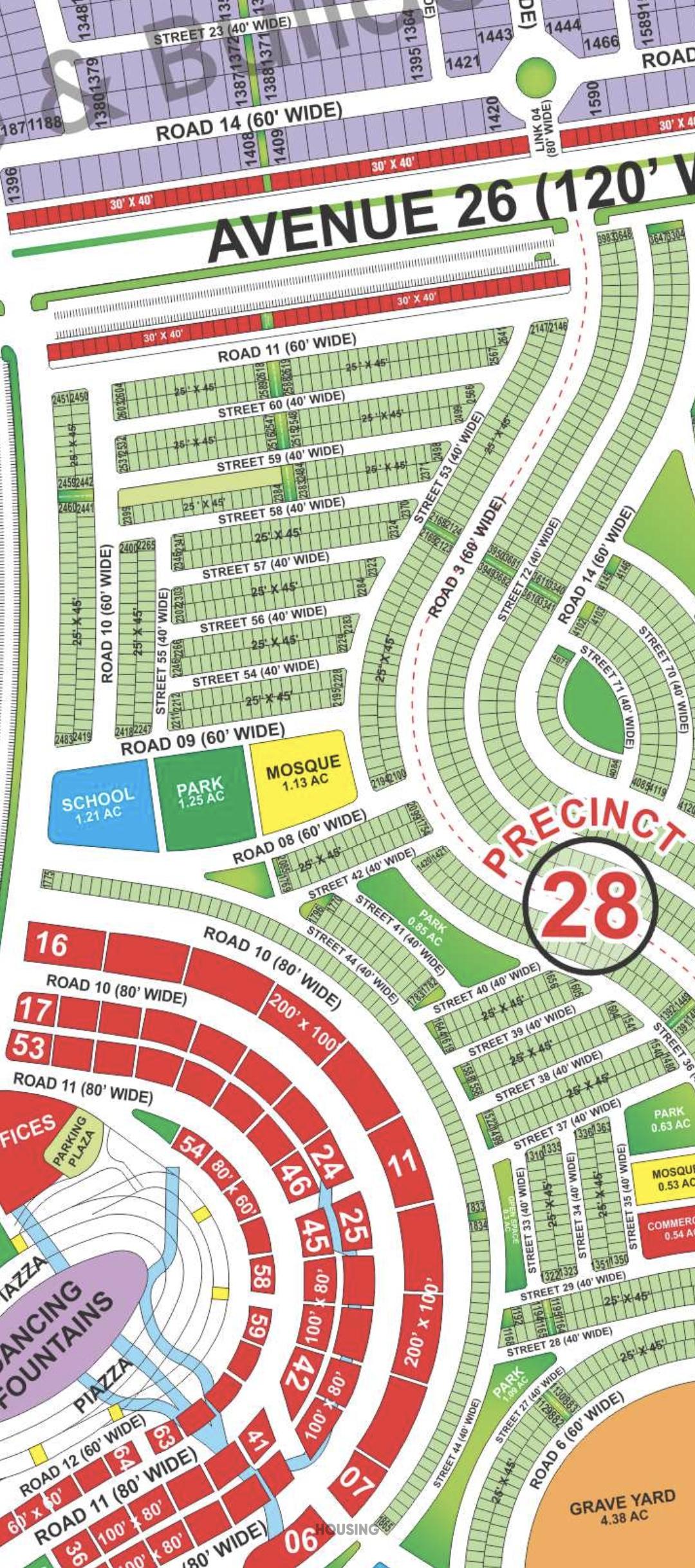 Precinct 28 - 125 Sqy for Sale in Bahria Town Karachi