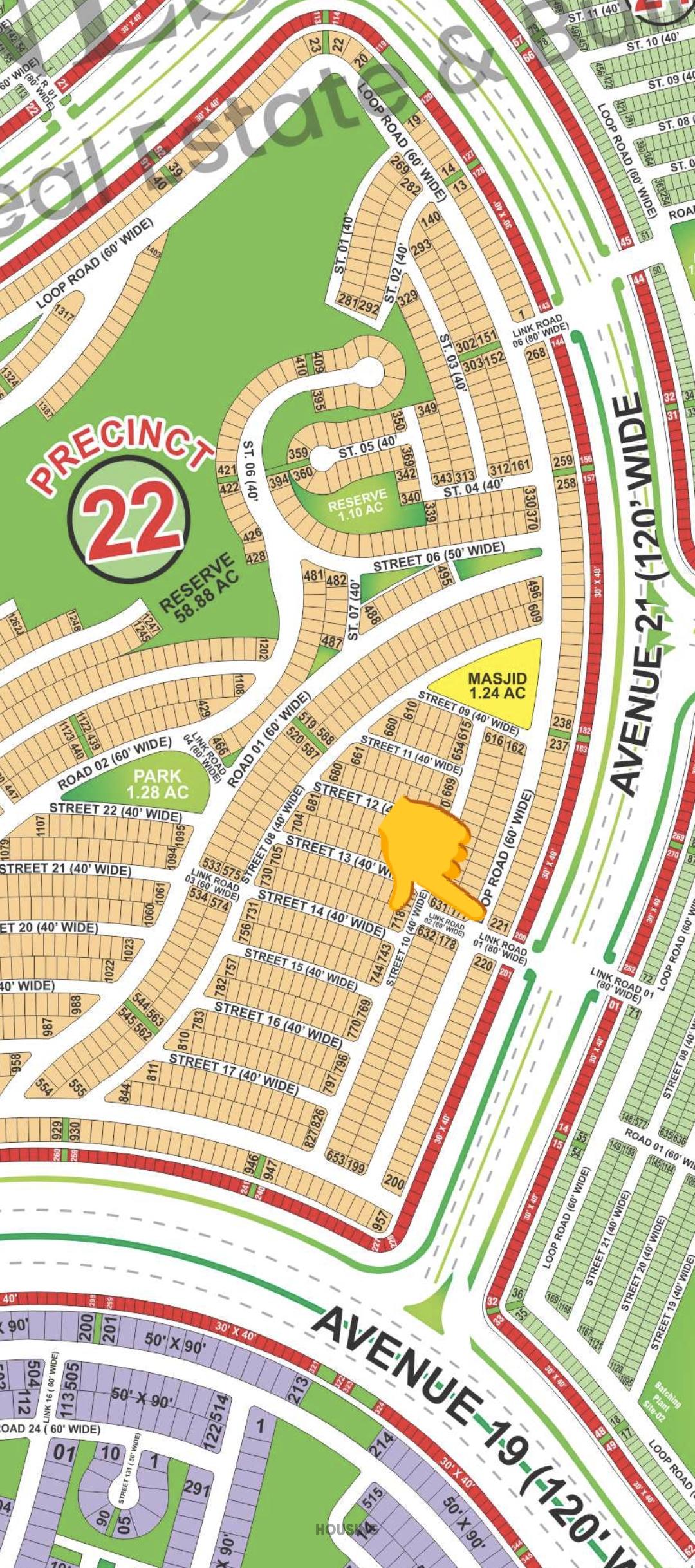 Precinct 22 - 355 Sqy for Sale in Bahria Town Karachi