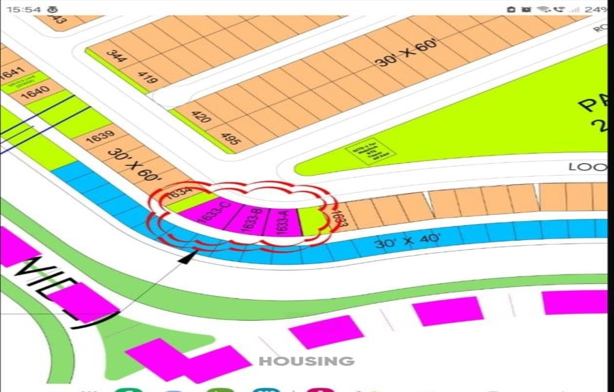 Precinct 10a plot - 200 Sqy for Sale in Bahria Town Karachi